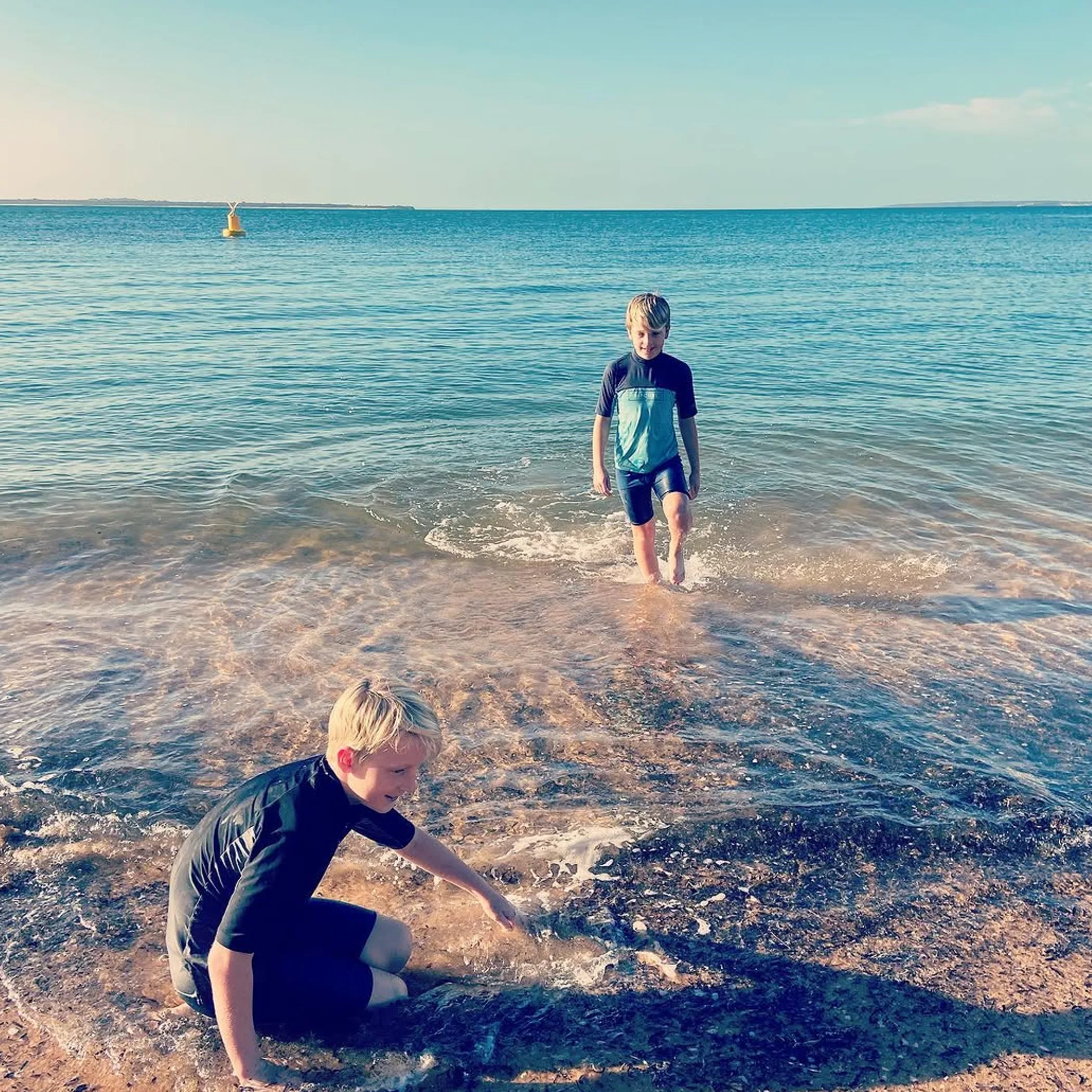 beach conditions and safety context